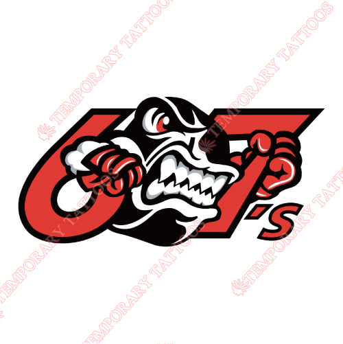 Ottawa 67s Customize Temporary Tattoos Stickers NO.7368